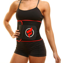 Load image into Gallery viewer, fitru red waist trimmer cally