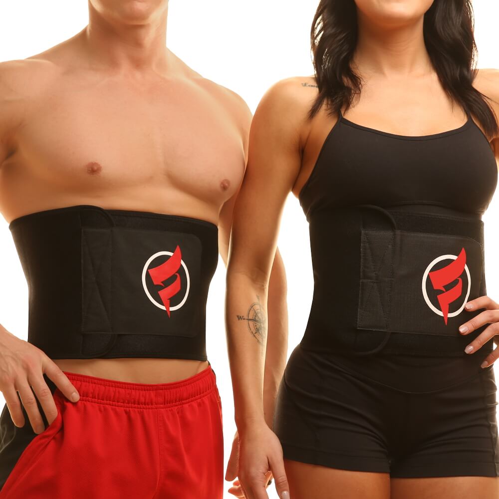 Sweat Belt Abdominal Belt Girdle Belt Sports Fitness Girdle Ladies Wrap  Shape Tight Yoga Slimming Belt1pcs-black