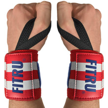 Load image into Gallery viewer, 18&quot; Heavy Duty Wrist Wraps with Thumb Loops